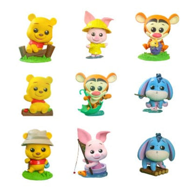 Disney Cosbi Mini Figure Winnie the Pooh, espositori da 8 buste cieche, 8 cm, YuMe Toys
