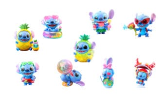 Lilo & Stitch Cosbi Mini Figures 8 cm in esposizione da 8 buste cieche YuMe Toys