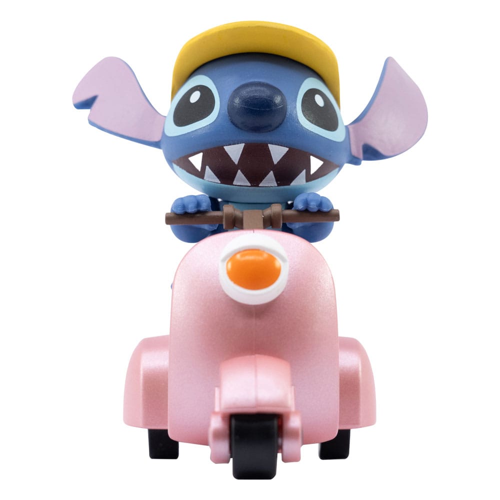 Lilo & Stitch Zoom Hero veicoli a trascinamento con figure Stitch, assortimento 12 pezzi