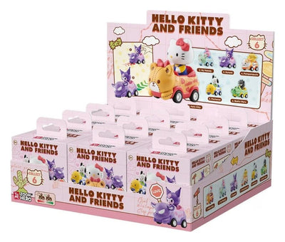 Sanrio Zoom Hero Veicoli a Trazione con Figure Hello Kitty e Amici Serie 1 Blind Box Display (12)