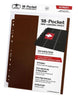 Ultimate Guard - 10 FOGLI - 18 TASCHE AD INSERIMENTO LATERALE - BROWN