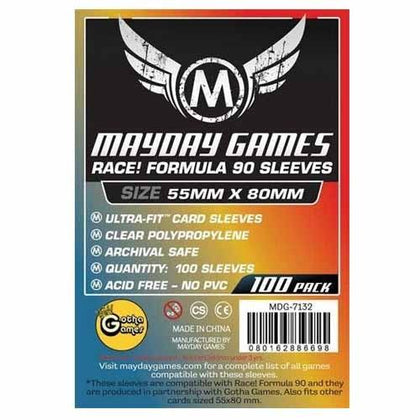 Board Game Sleeves - Bustine Protettive Standard Formula 90 55x80 (100)