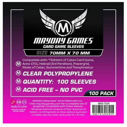 Board Game Sleeves - Bustine Standard Quadrate 70x70 (100)