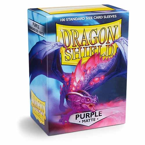 Dragon Shield - Standard - Matte - Purple 100 pcs