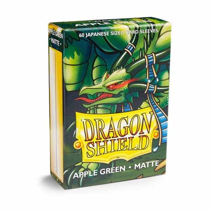 Dragon Shield - Deck Protector Japanese Matte Apple Green 60 pcs