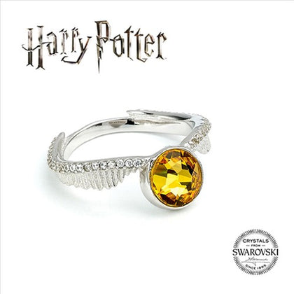 Golden Snitch Ring con Swarovski - Taglia M