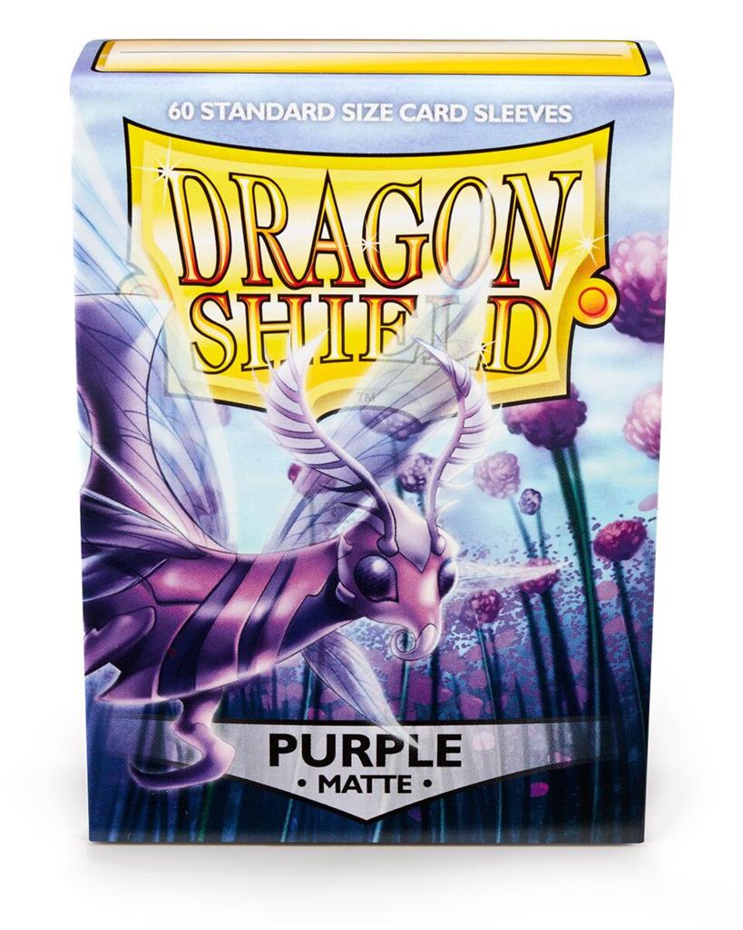 Dragon Shield - Standard - Matte - Purple 60 pcs