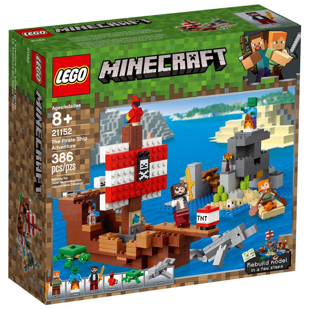 LEGO Minecraft™ - 21152 Avventura sul Galeone dei Pirati