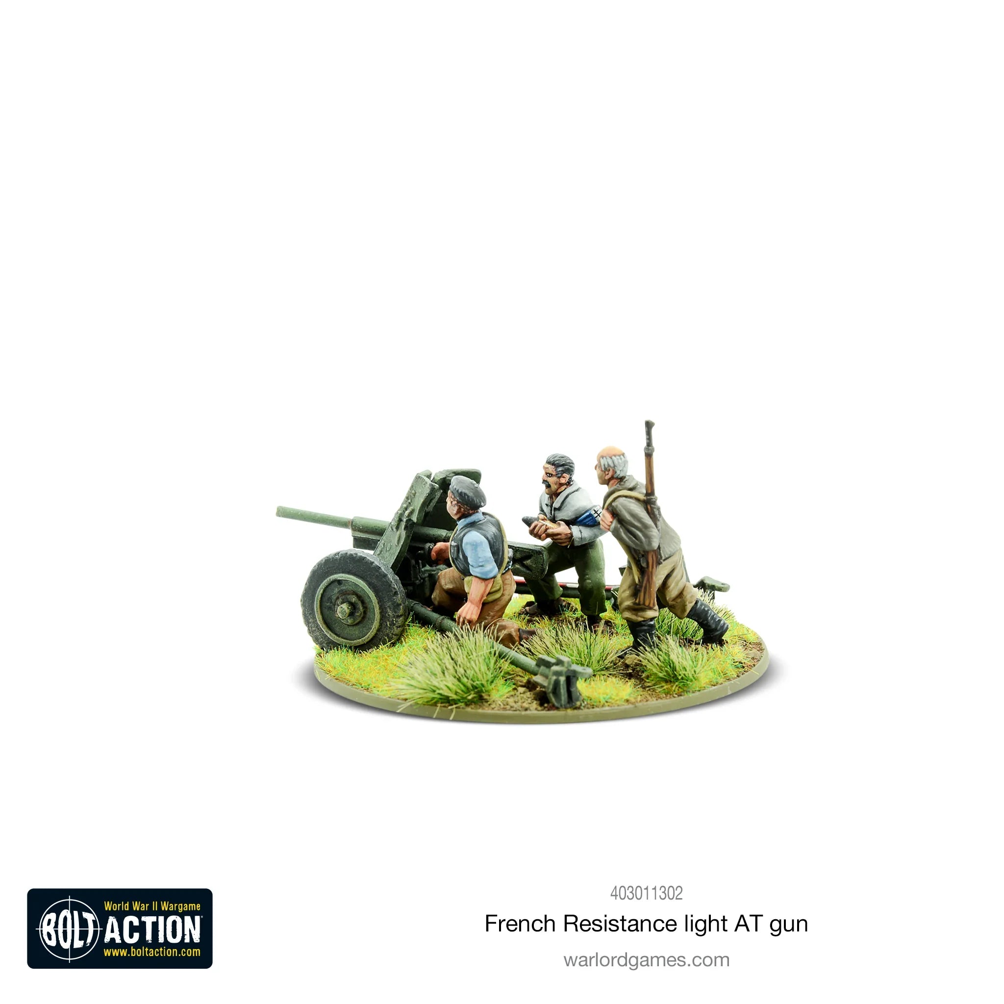 Bolt Action - French Resistance light anti-tank gun