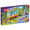 LEGO Friends - 41681 Camper Van nel Bosco con Barca a Vela