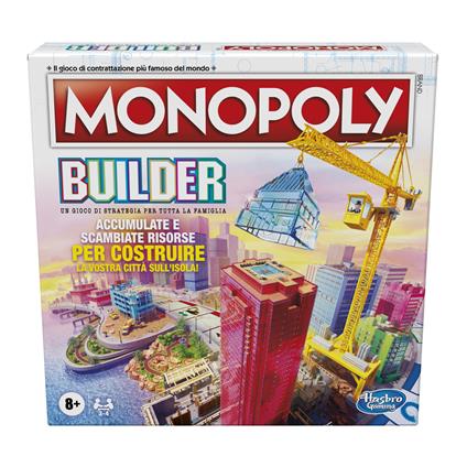 Hasbro - Monopoly - Builder Gioco da Tavolo