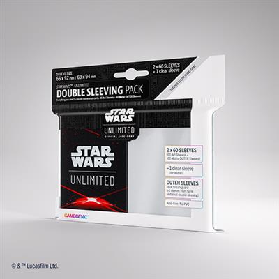 Gamegenic - Star Wars™: Unlimited - Double Sleeving Pack Space Red