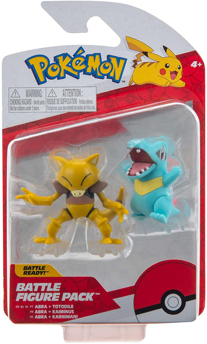 Pokémon Battle Mini Figures Pack 5-8 cm Wave 10 Abra + Totodile