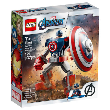 LEGO - 76168 Armatura mech di Capitan America