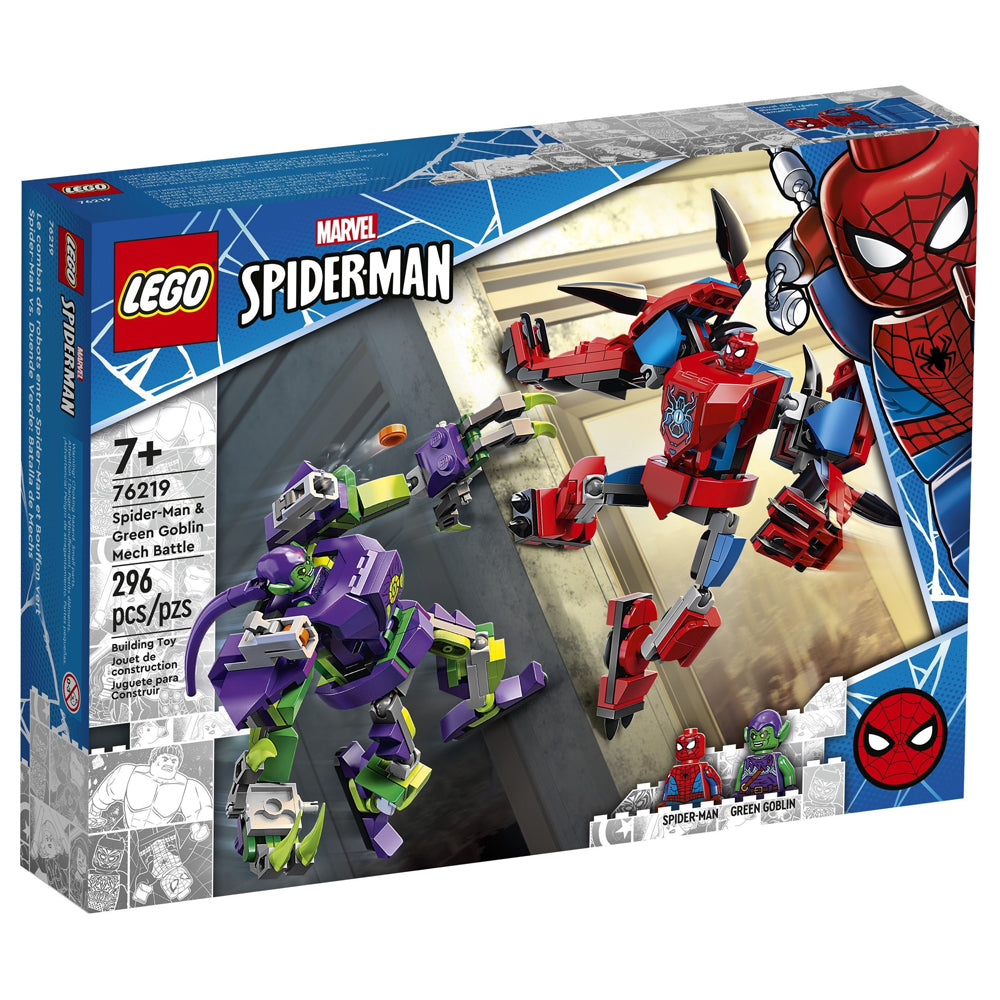 LEGO - 76219 Battaglia tra i Mech di Spider-Man e Goblin