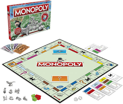 Hasbro - Monopoly - Classico - Gioco da Tavolo