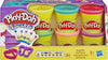 Hasbro - Play-Doh Sparkle - 6 Vasetti di Pasta da Modellare con Glitter