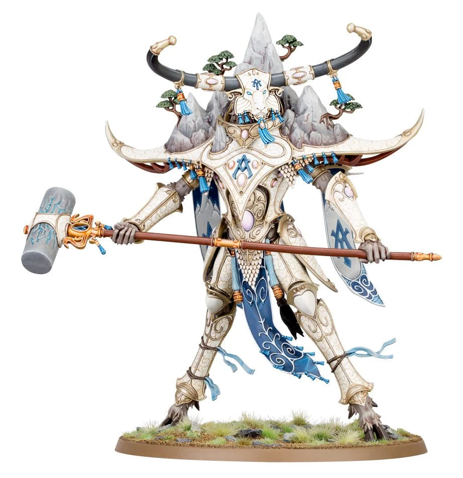 Age of Sigmar - Lumineth Realm-lords - Avalenor, the Stoneheart King