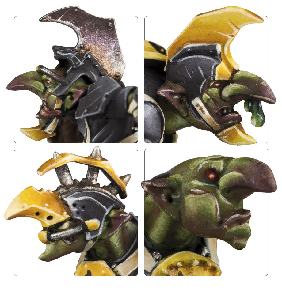 Blood Bowl - Goblin Team: Scarcrag Snivellers