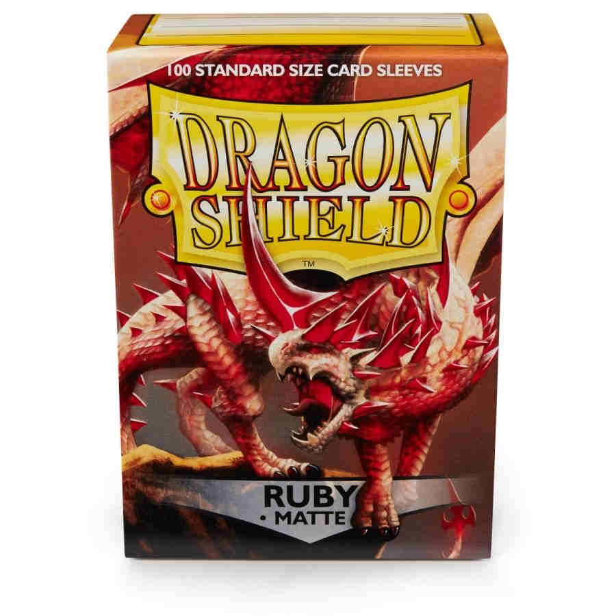 Dragon Shield - Standard - Matte - Ruby 100 pcs