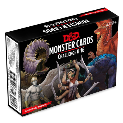 Dungeons & Dragons - Spellbook Cards - Monster 6-16 - English