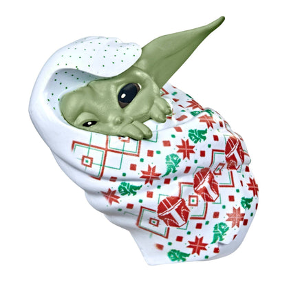 Hasbro - Star Wars - The Bounty Collection - Grogu (The Child) Holiday Edition - Holiday Blanket Pose