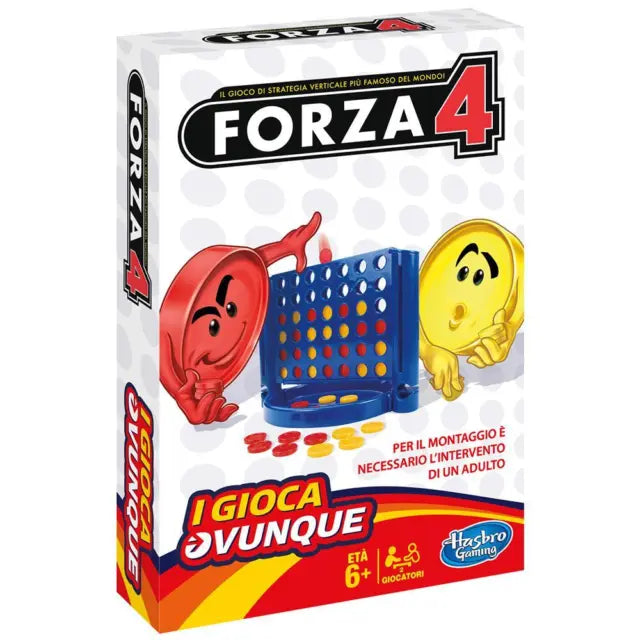 Hasbro - Forza 4 Travel - Gioco da Tavolo