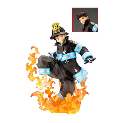 Fire Force ARTFXJ Statue 1/8 Shinra Kusakabe Glows in the Dark Bonus Edition 21 cm Statue Fire Force