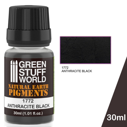 Green Stuff World - Paints - Pigments - Pigment Anthracite Black