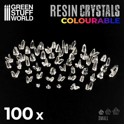 Green Stuff World - Resin Crystals - Small - Clear