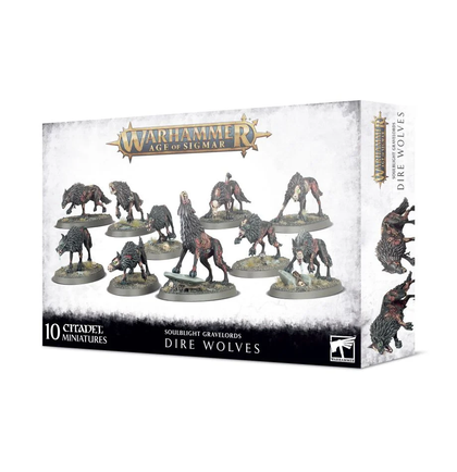 Age of Sigmar - Soulblight Gravelords - Dire Wolves