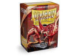 Dragon Shield - Standard - Matte - Ruby 100 pcs