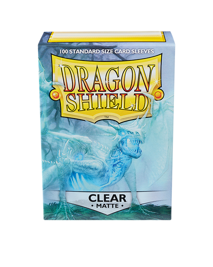 Dragon Shield - Standard - Matte - Clear 100 pcs