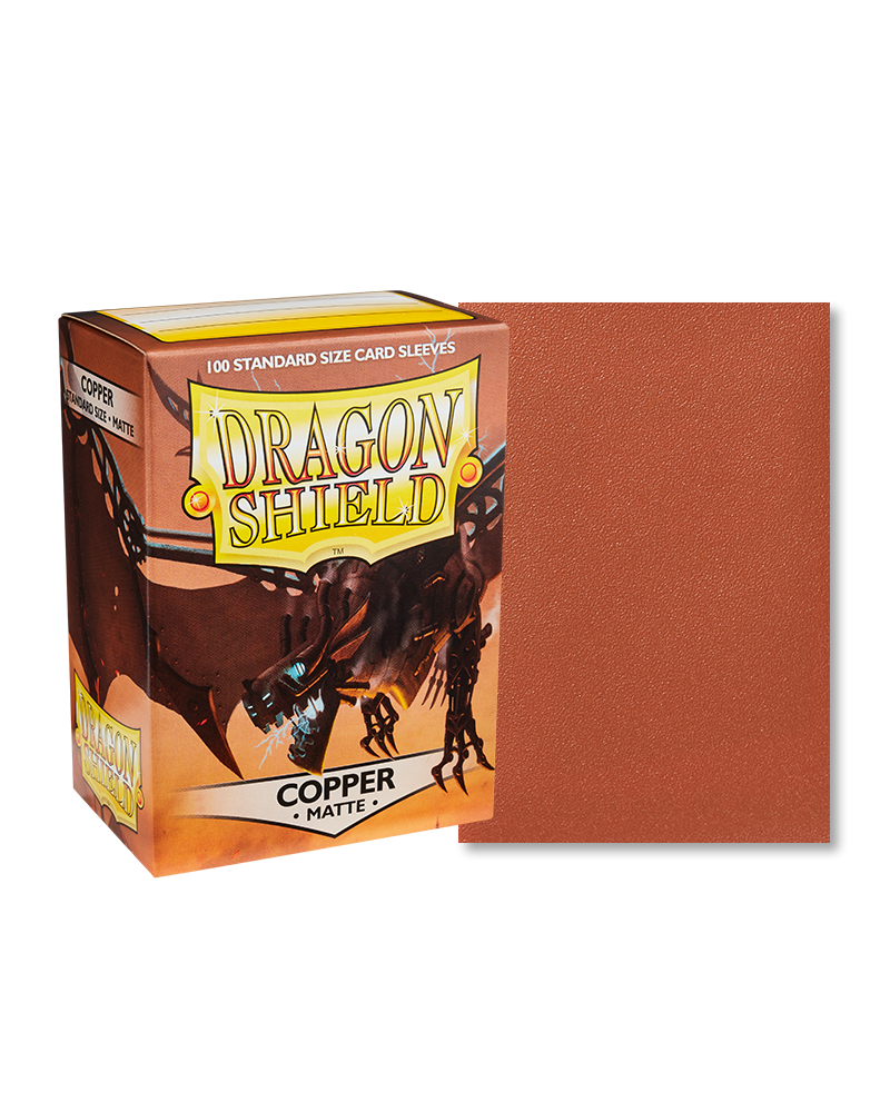Dragon Shield - Standard - Matte - Copper 100 pcs