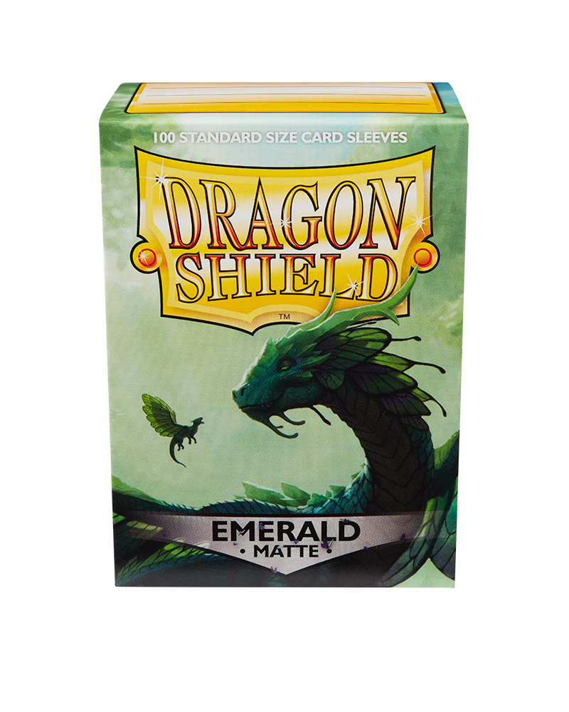 Dragon Shield - Standard - Matte - Emerald 100 pcs