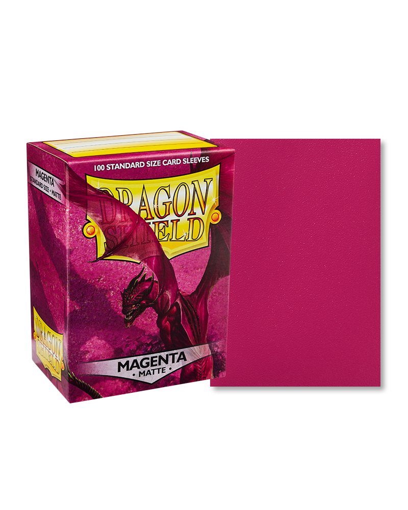 Dragon Shield - Standard - Matte - Magenta 100 pcs