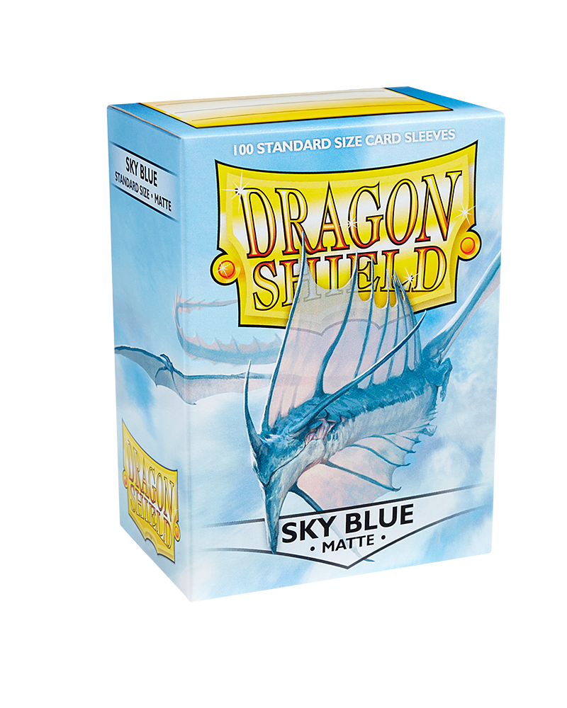 Dragon Shield - Standard - Matte - Sky Blue 100 pcs