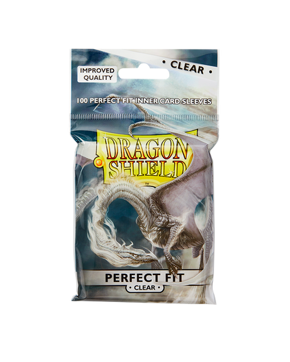 Dragon Shield - Perfect Fit - Toploader Clear/Clear 100 pcs