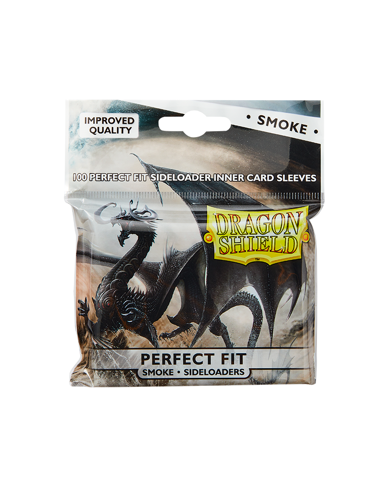 Dragon Shield - Perfect Fit - Sideloader Smoke 100 pcs