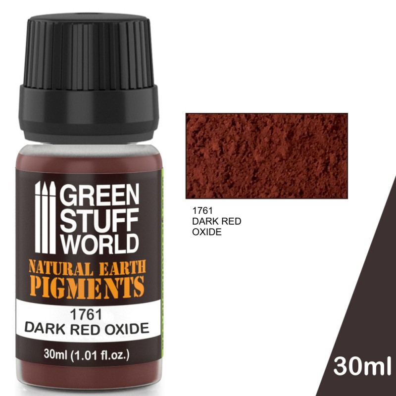 Green Stuff World - Paints - Pigments - Pigment Dark Red Oxide