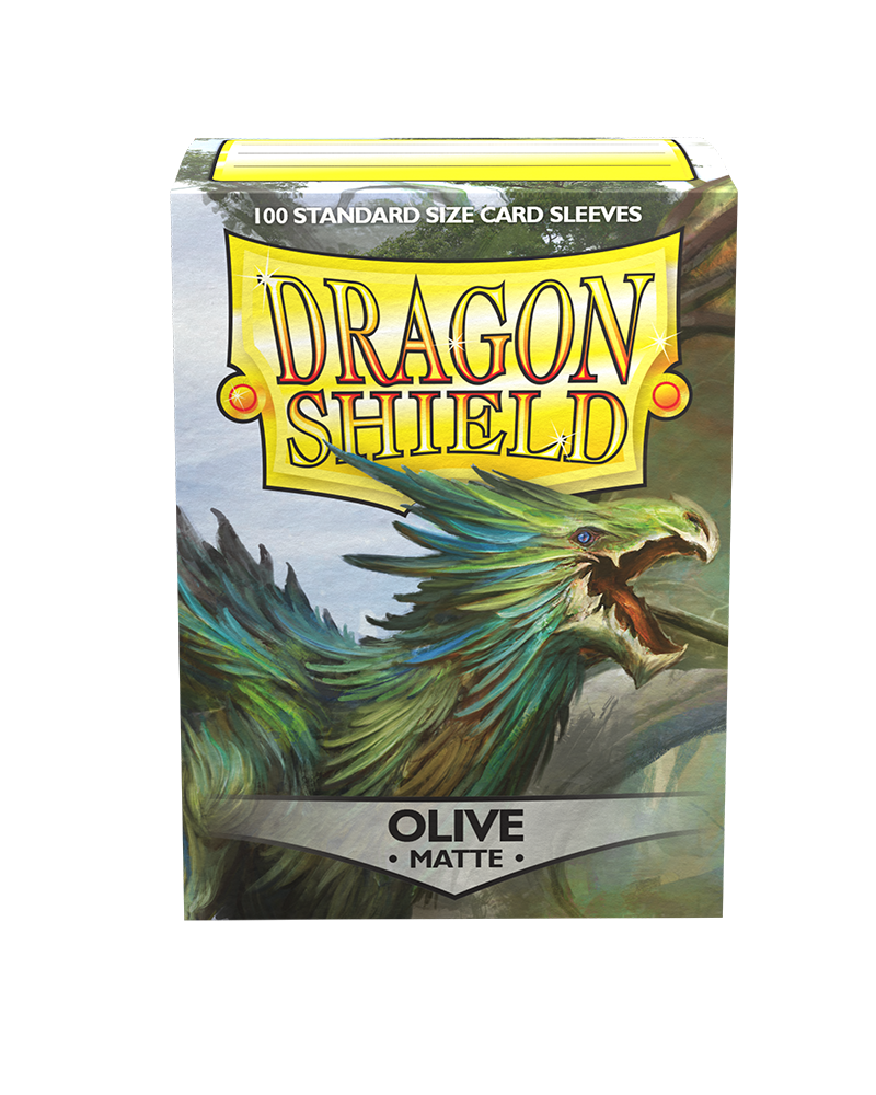 Dragon Shield - Standard - Matte - Olive 100 pcs