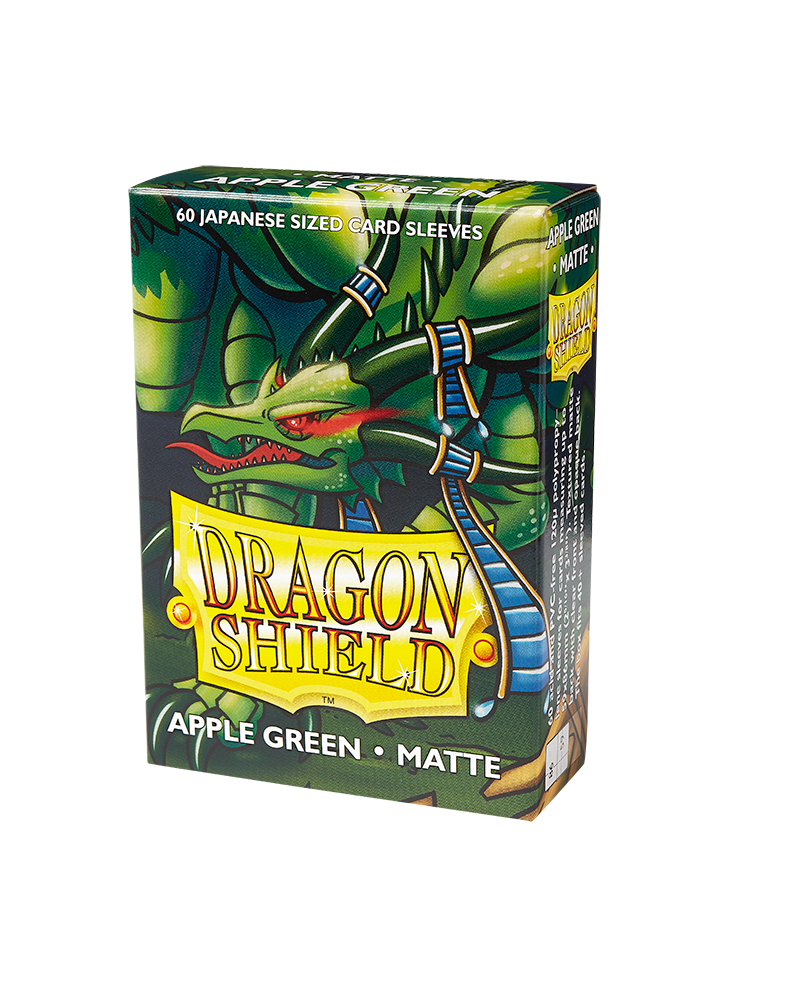Dragon Shield - Japanese - Matte - Apple Green 60 pcs