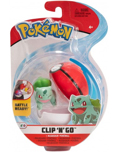 Boti - Pokémon Clip 'N' Go Pokéball Wave 8 Bulbasaur