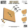 Basi MDF - Quadrate 30 mm