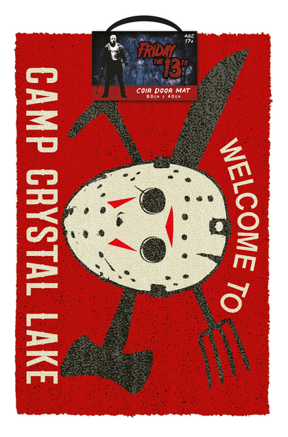 Friday the 13th Doormat Camp Crystal 40 x 60 cm