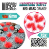 Green Stuff World - Scenary - Martian Fluor Tufts - Neo Mars Orange