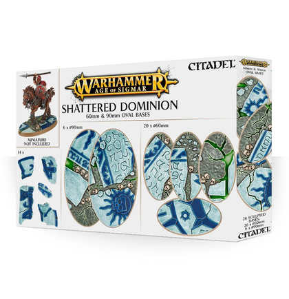 Citadel - Shattered Dominion: 60mm & 90mm Oval Bases