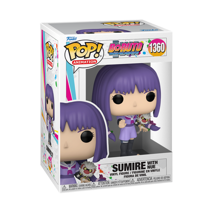 Animation POP! Boruto - Vinyl Figure Sumire w/Nue 9 cm