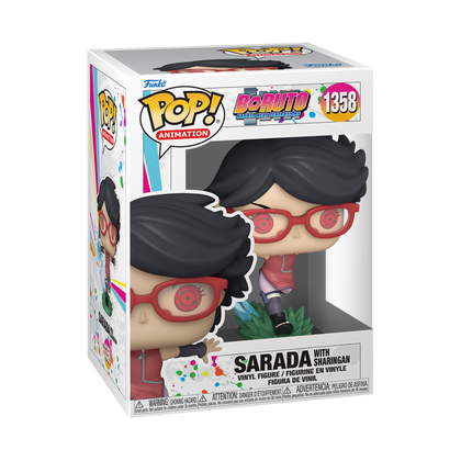 Animation POP! Boruto - Vinyl Figure Sarada w/Sharingan 9 cm