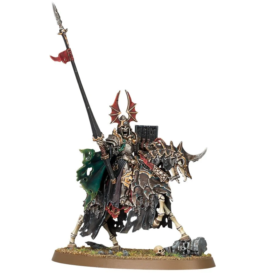 Age of Sigmar - Soulblight Gravelords - Wight King on Skeletal Steed